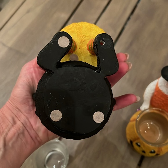 Two Halloween candle holders ~ candy corn little characters with hats! - Picture 10 of 12